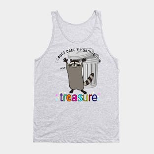 Trash to Treasure Raccoon Tank Top